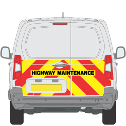 Peugeot Partner 2018 on Half Height Magnetics (PPAR012)